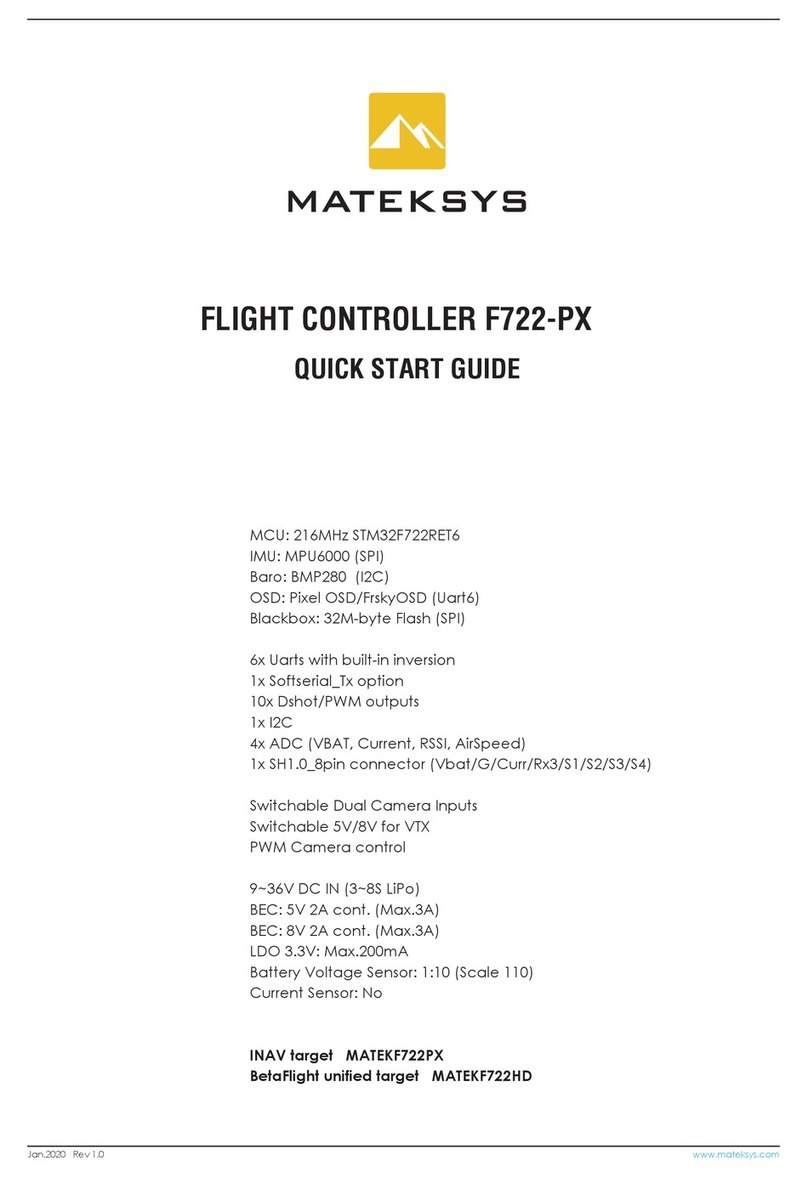 Mateksys F722-PX User manual