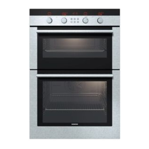 Siemens HB 550 Series Operating and fitting instructions