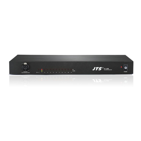 JTS IT-12M User manual