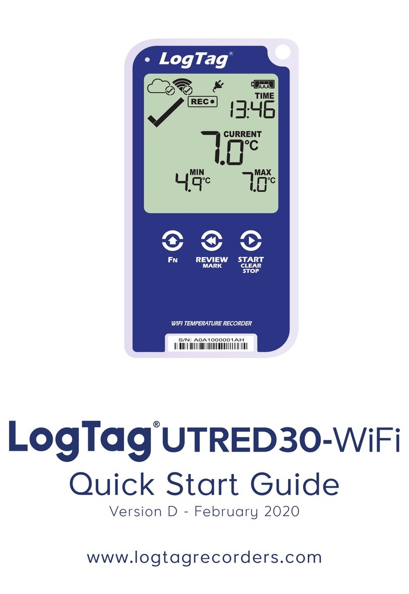 LogTag UTRED30-WiFi quick start guide