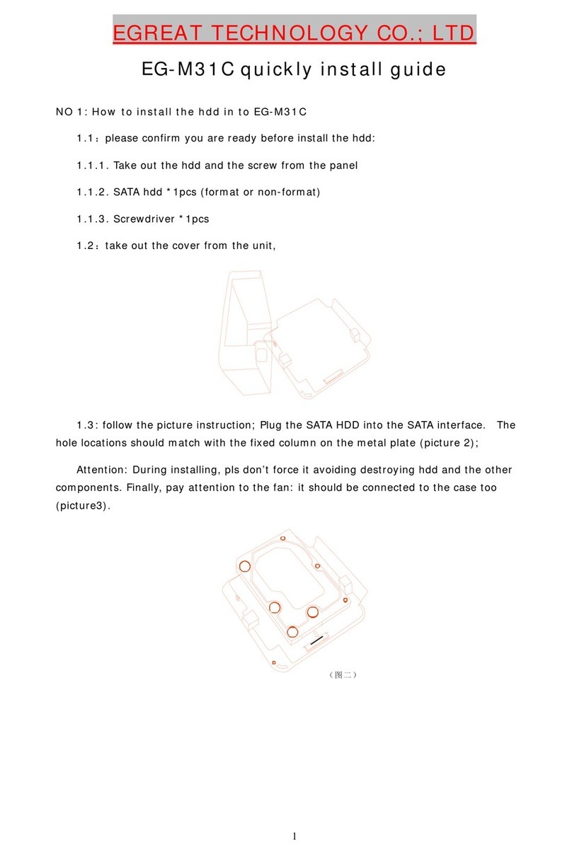 Egreat EG-M31C User manual