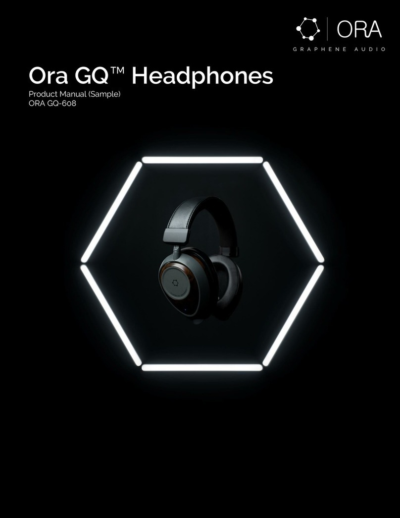 ORA GQ product manual