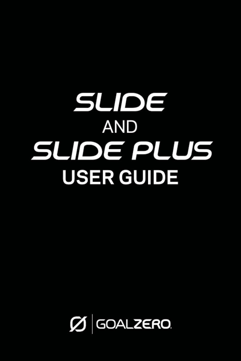 GOAL ZERO Slide user guide