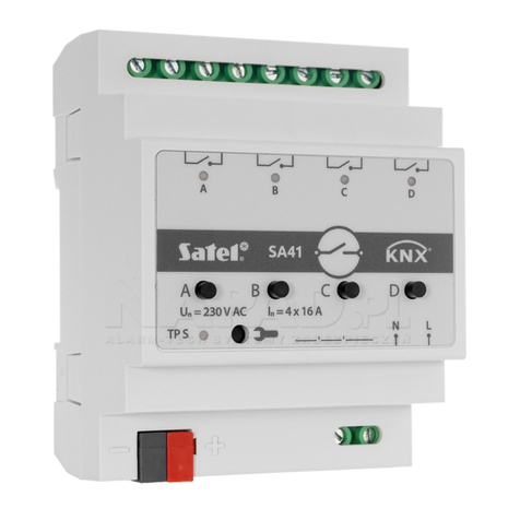 Satel KNX-SA41 User manual