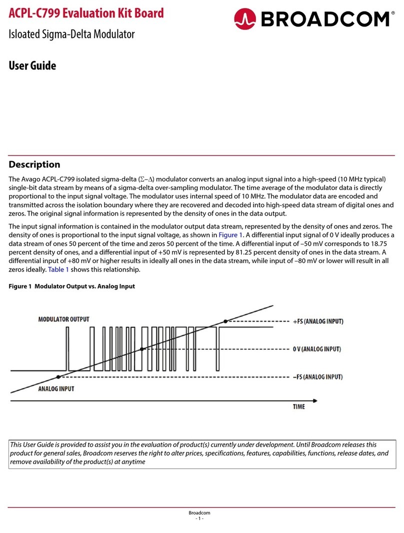 Broadcom ACPL-C799 User manual