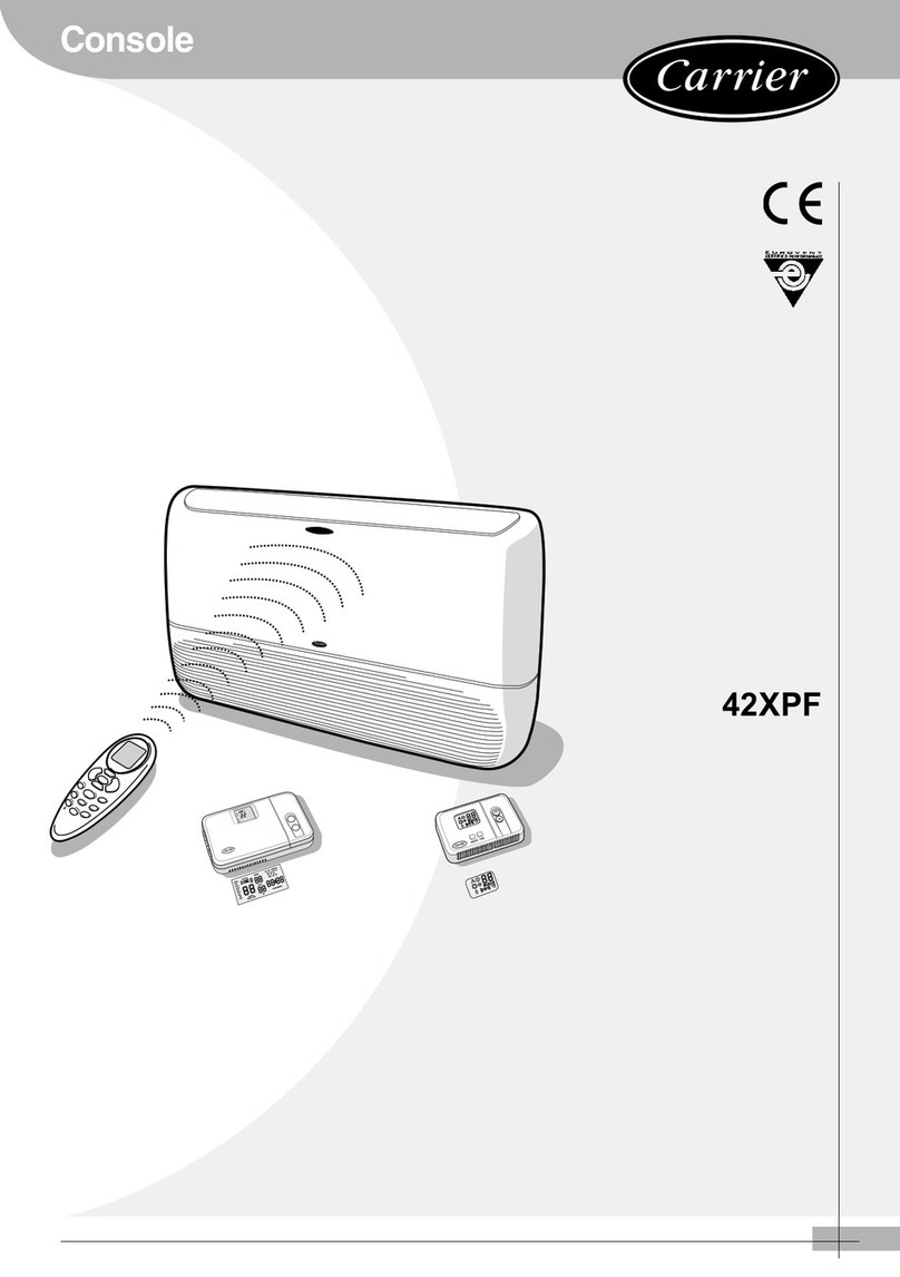 Carrier 42XPF User manual