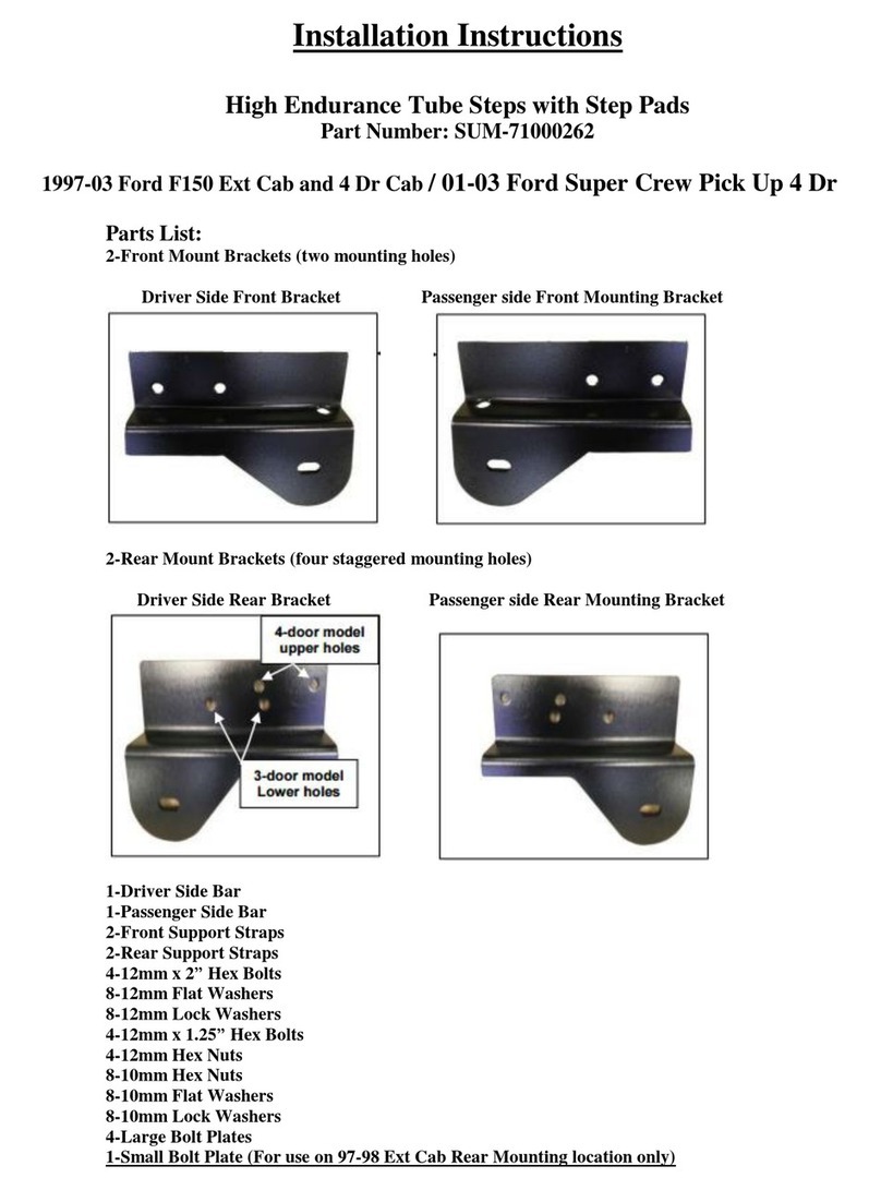 Summit SUM-71000262 installation instructions