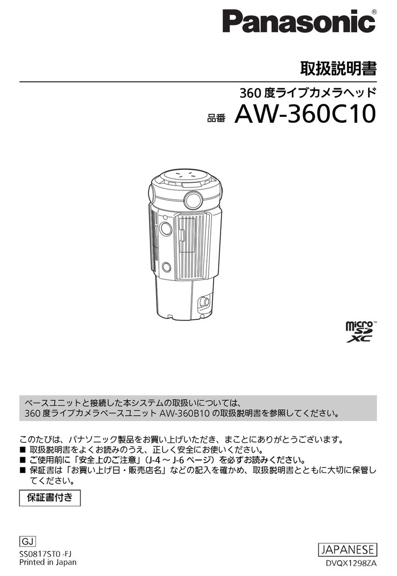 Panasonic AW-360C10 User manual