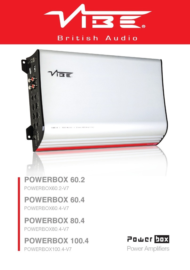Vibe POWERBOX 60.2 owner's manual