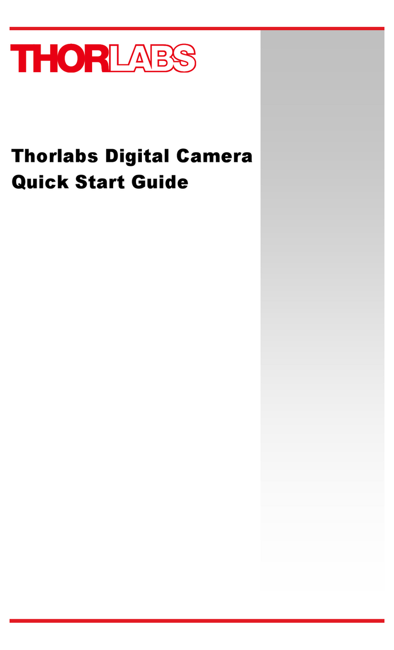 THORLABS DCC3260M User manual THORLABS DCC3260M User manual