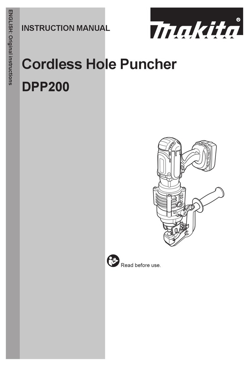 Makita DPP200 instruction manual