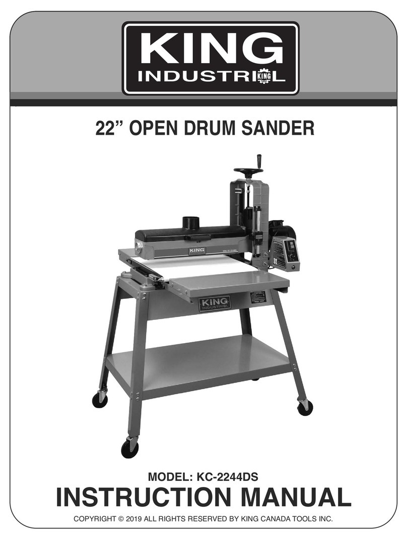 King Industrial KC-2244DS instruction manual