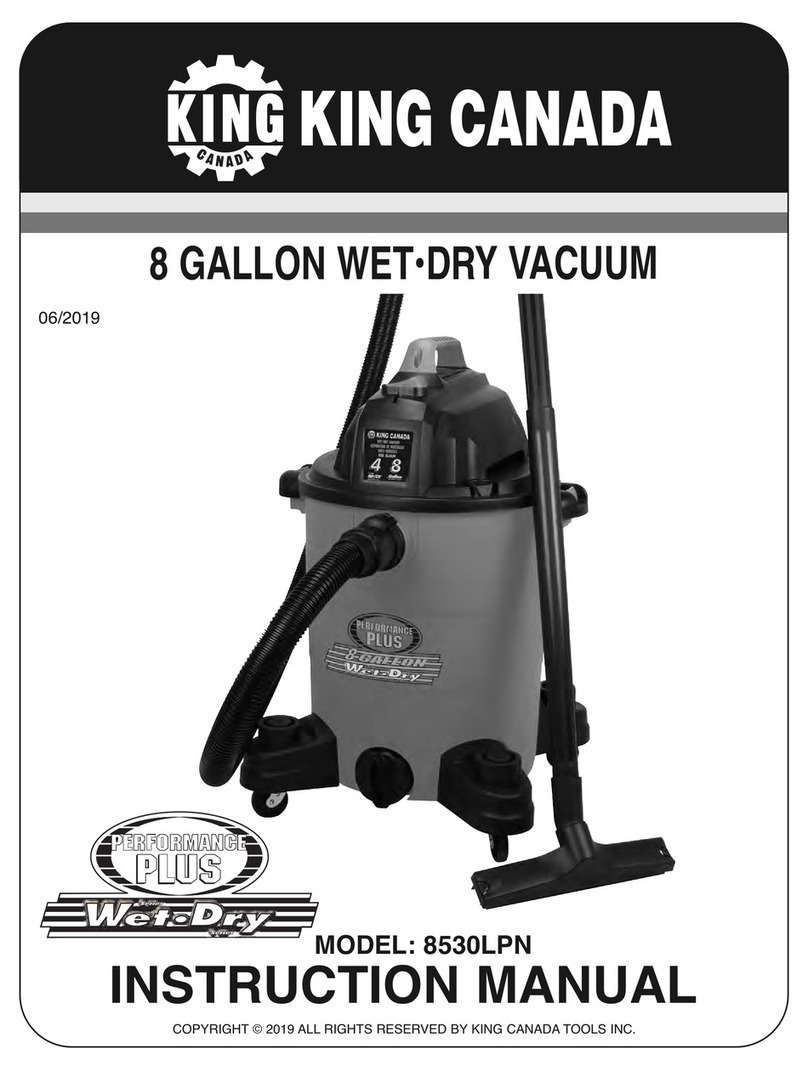 King Canada PERFOMANCE PLUS 8530LPN User manual