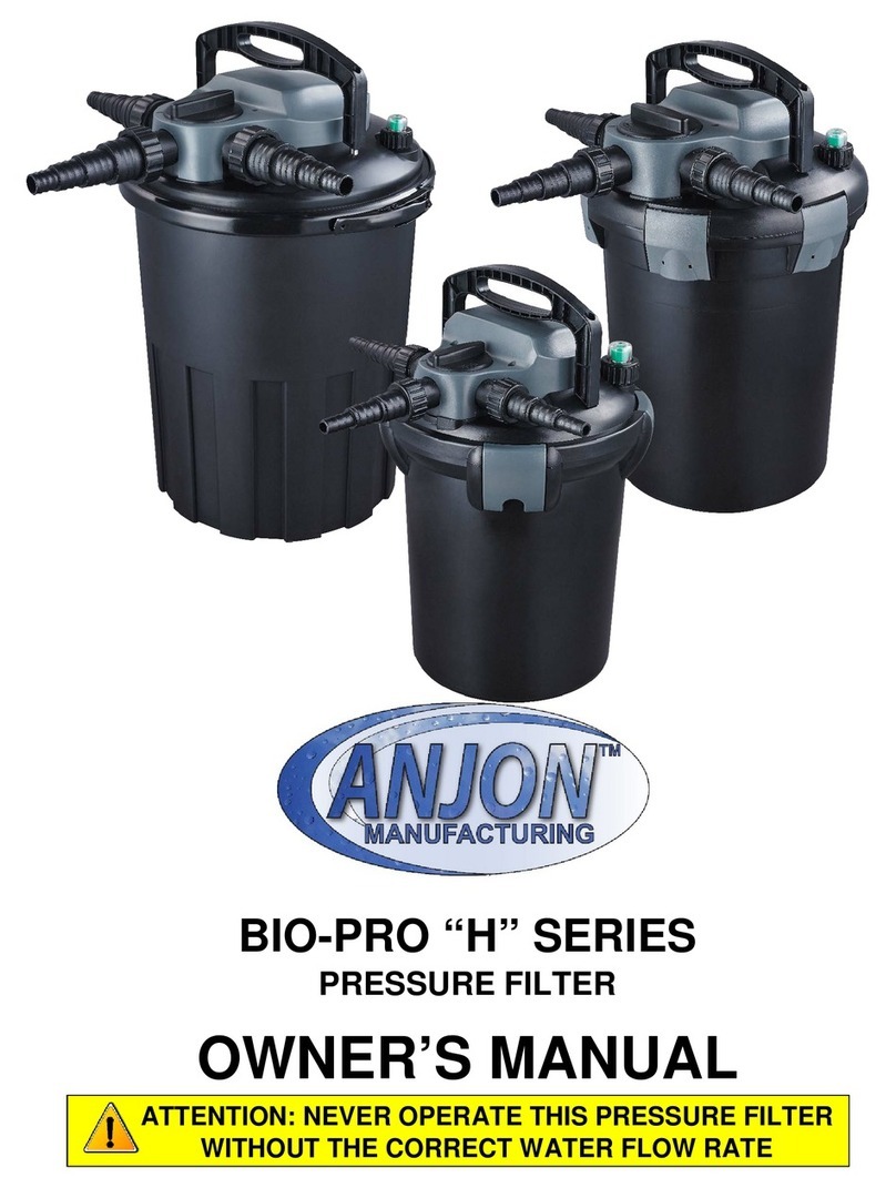Anjon Bio-Pro H Series owner's manual