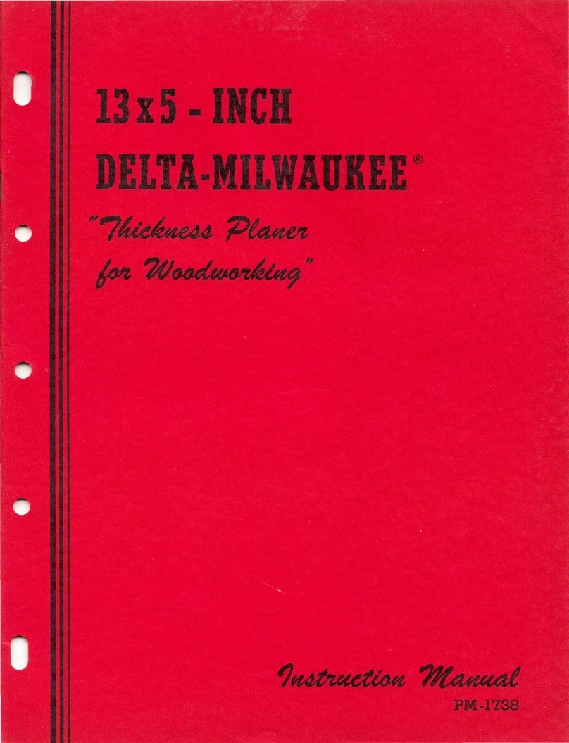 Delta Milwaukee PM-1738 Manual