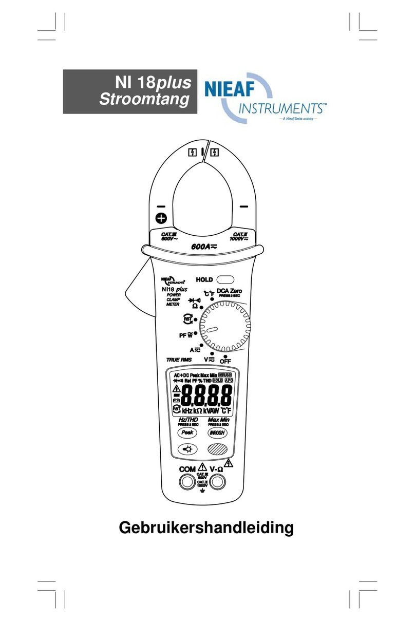 Nieaf Instruments NI 18plus User manual