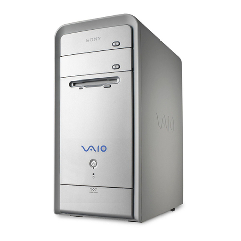 Sony VAIO PCV-RS Series User manual