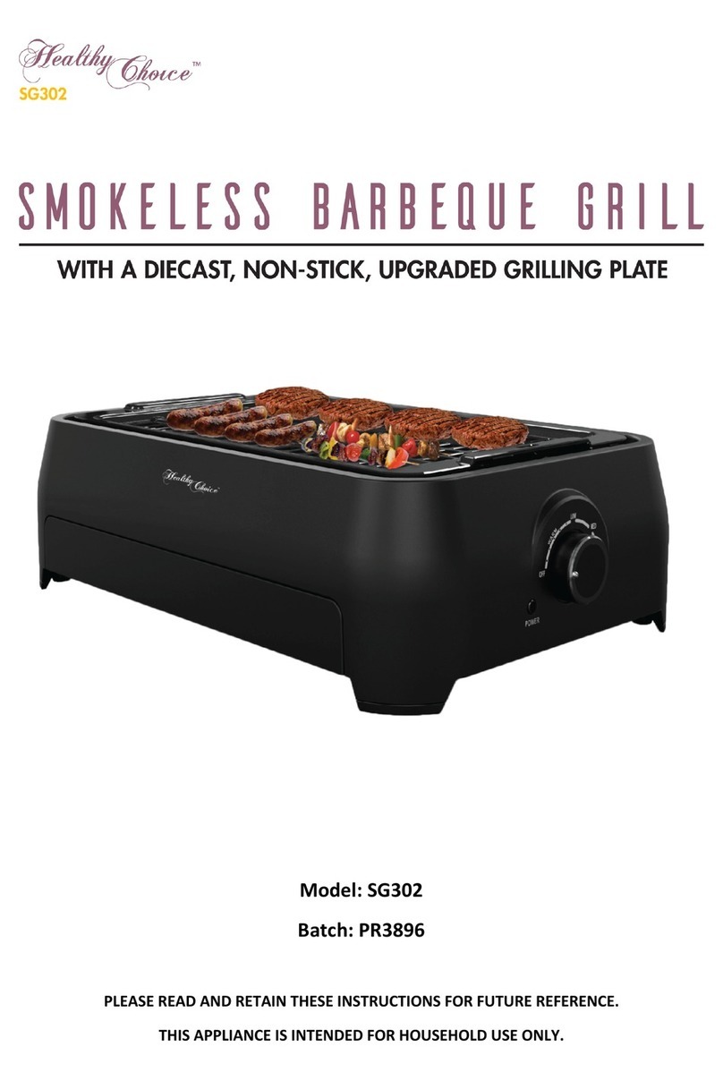 Lenoxx Healthy Choice SG302 instructions
