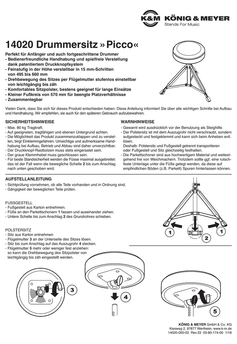 Konig & Meyer Picco User manual