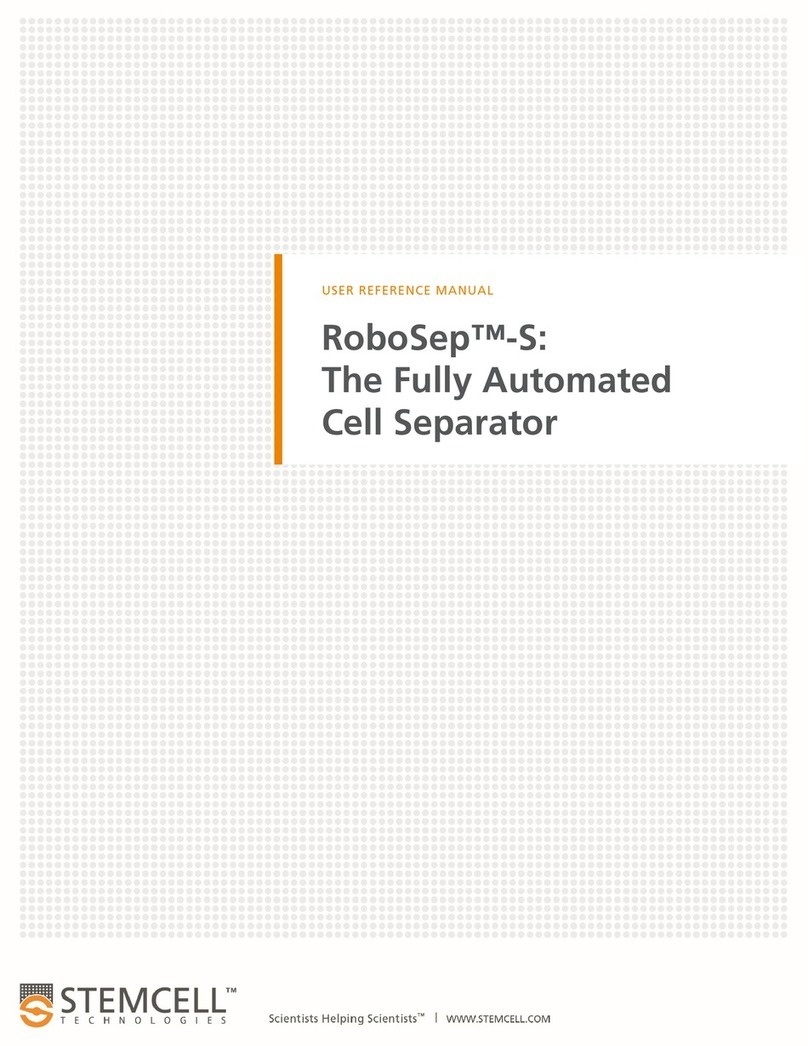 STEMCELL RoboSep-S User's reference manual