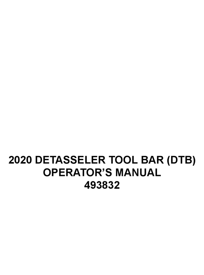 Hagie DTB Operator's manual
