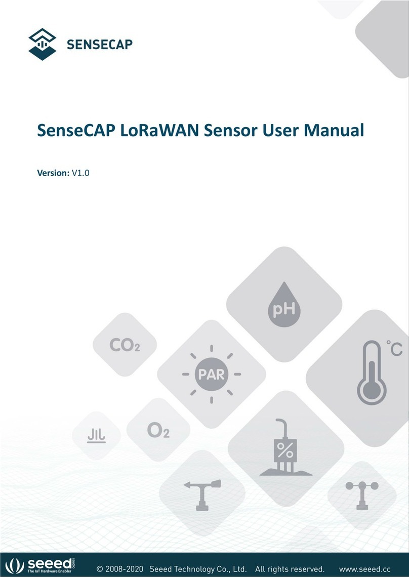 Seeed Technology SenseCAP LoRaWAN 868 user manual
