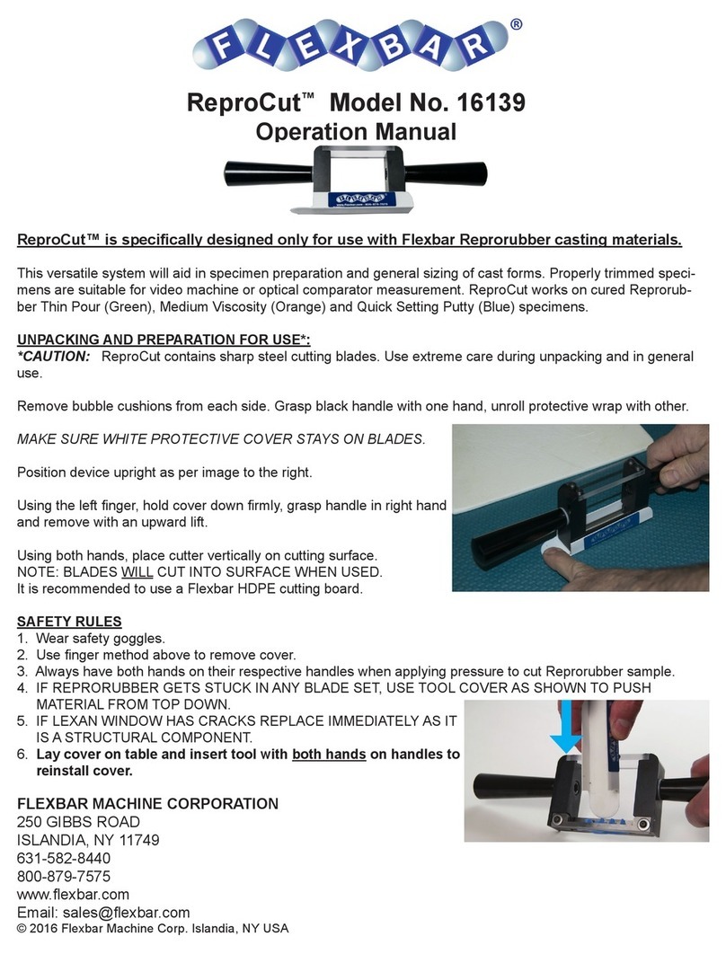 flexbar ReproCut 16139 Operation manual