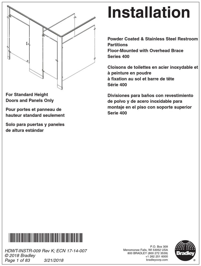 Bradley 400 Series User manual Bradley 400 Series User manual