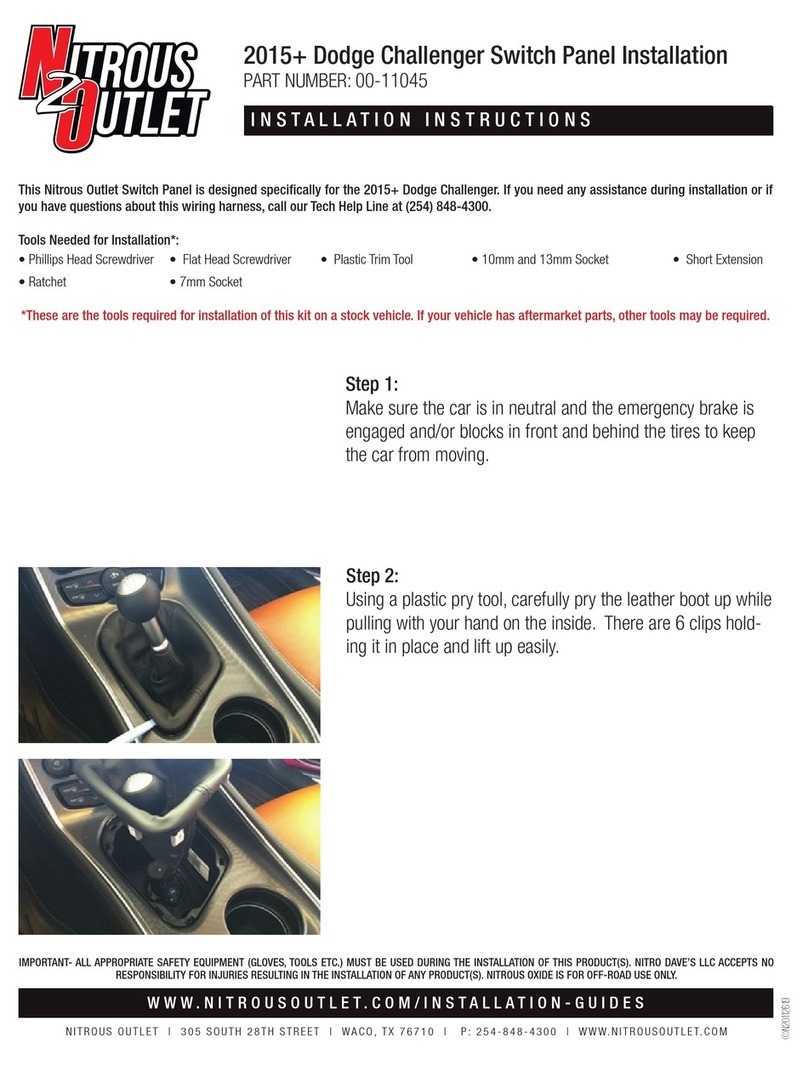 Nitrous Outlet 00-11045 installation instructions Nitrous Outlet 00-11045 installation instructions