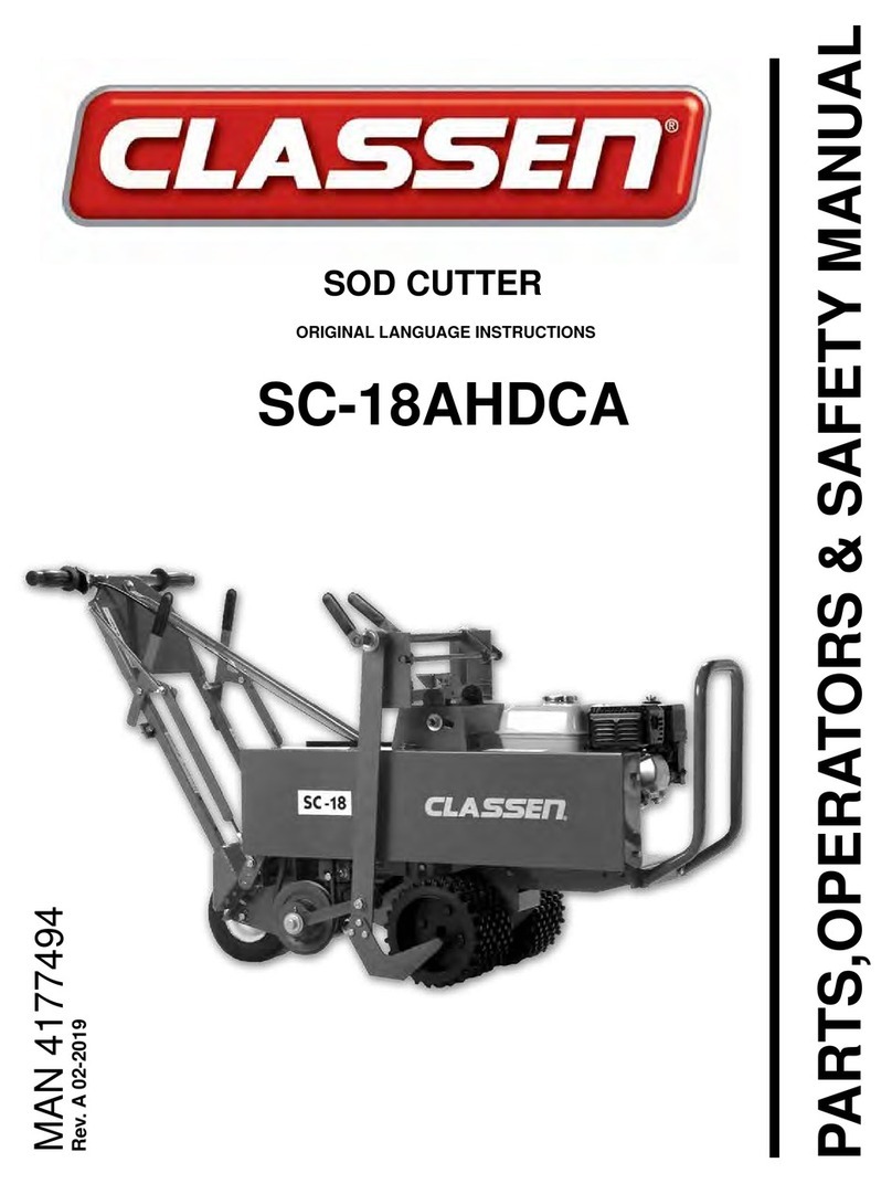 Classen SC-18AHDCA Instruction Manual