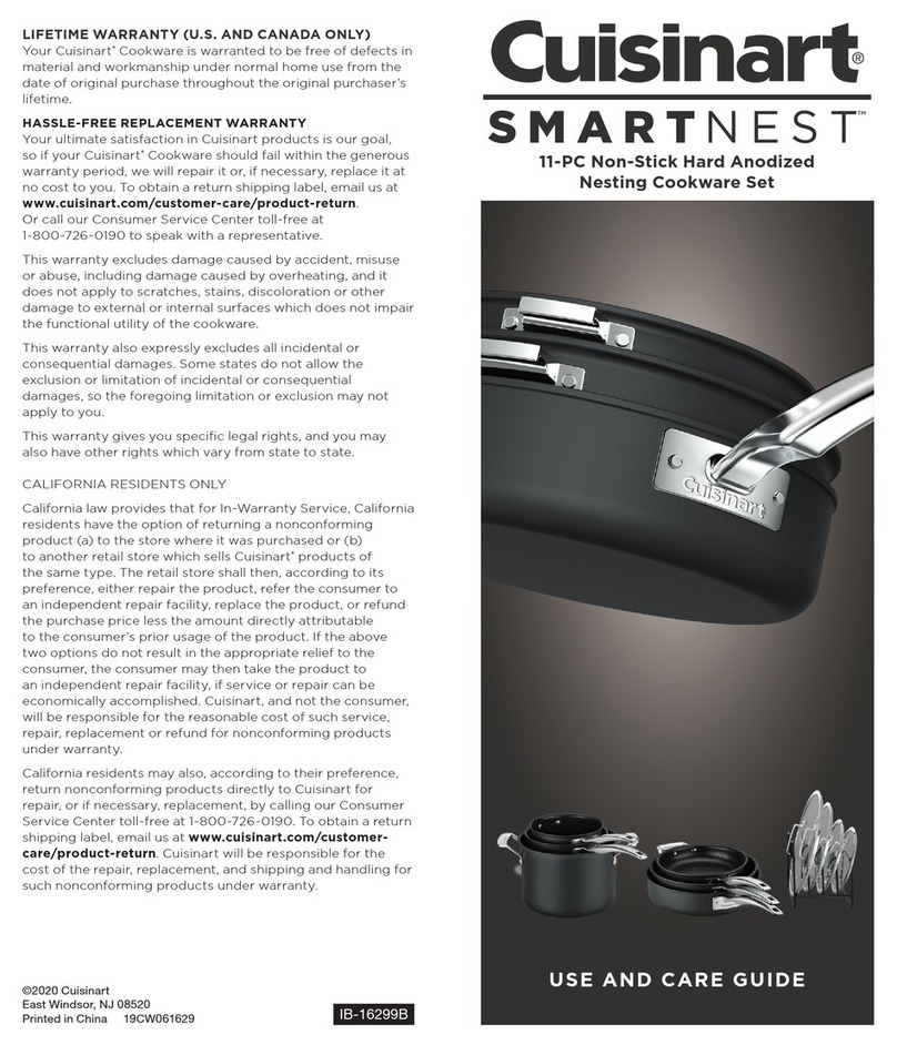 Cuisinart SMARTNEST User manual