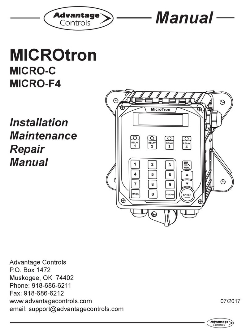 Advantage Controls MICROtron MICRO-C manual Advantage Controls MICROtron MICRO-C manual