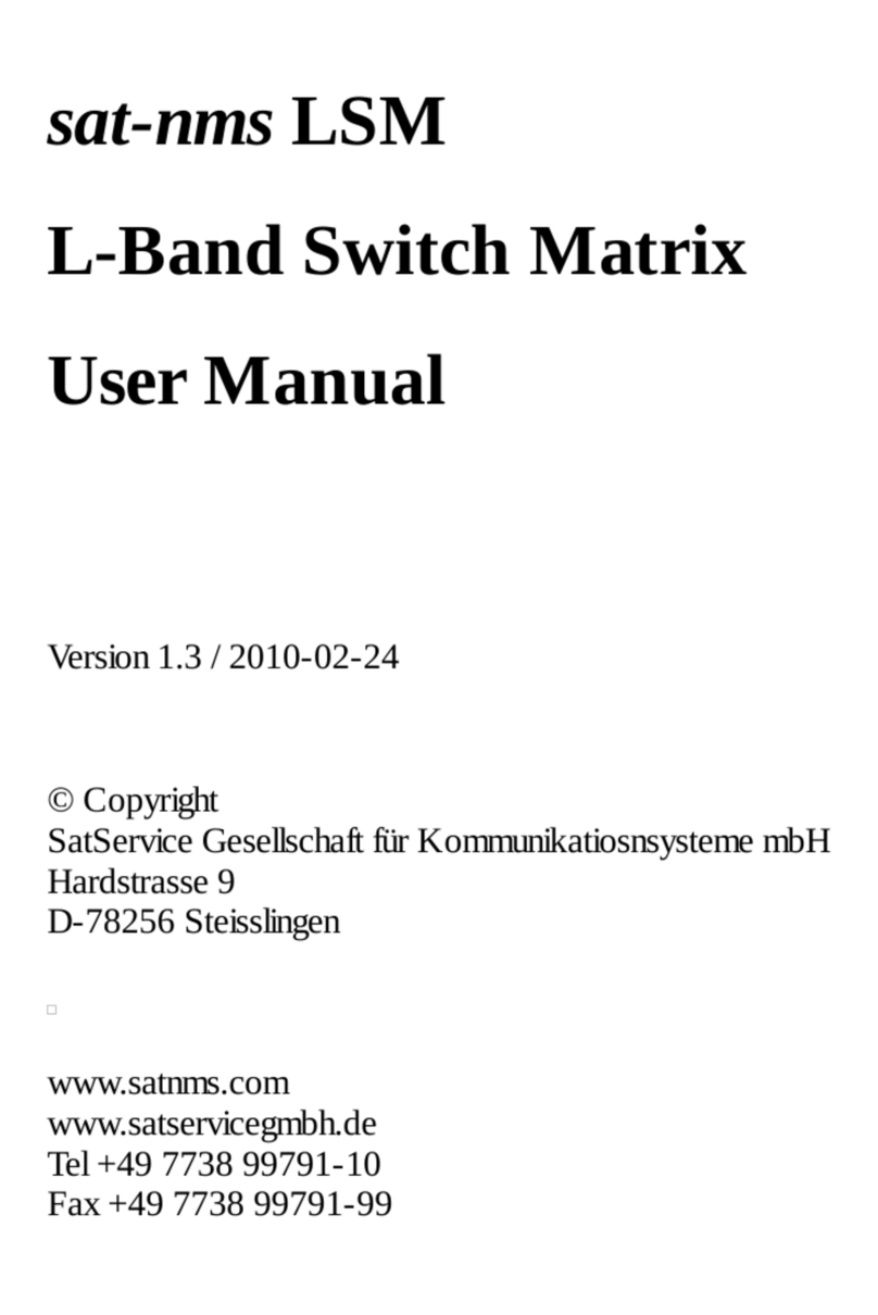 SatService sat-nms LSM user manual
