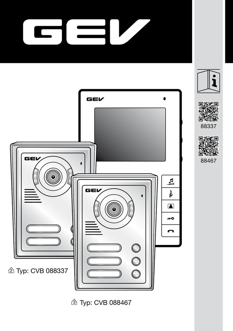 GEV CVB 088337 manual