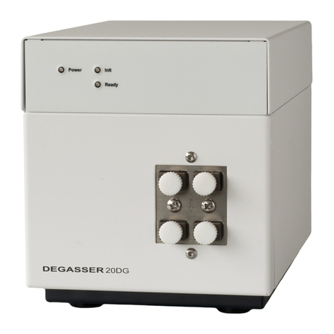 Knauer BlueShadow Degasser 20DG user manual