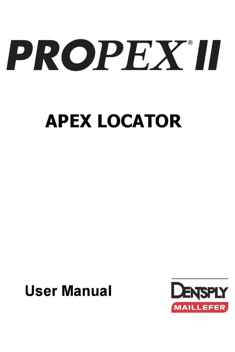 Dentsply Maillefer PROPEX II user manual Dentsply Maillefer PROPEX II user manual