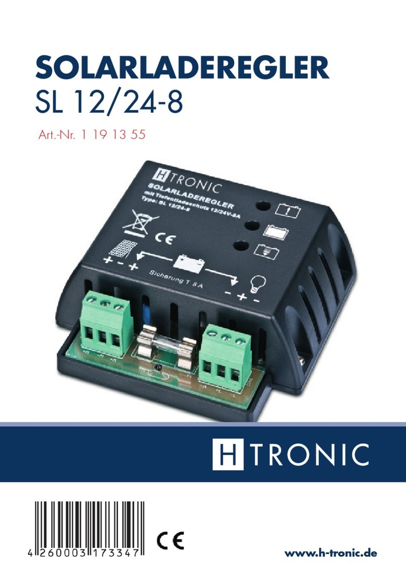 HTRONIC SL 12/24-8 User manual
