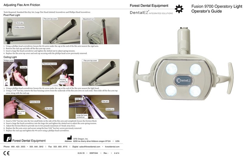 DentalEZ Fusion 9700 Manual