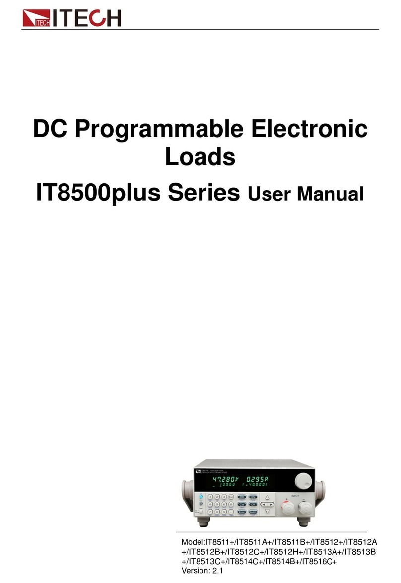 I-Tech IT8500plus Series user manual