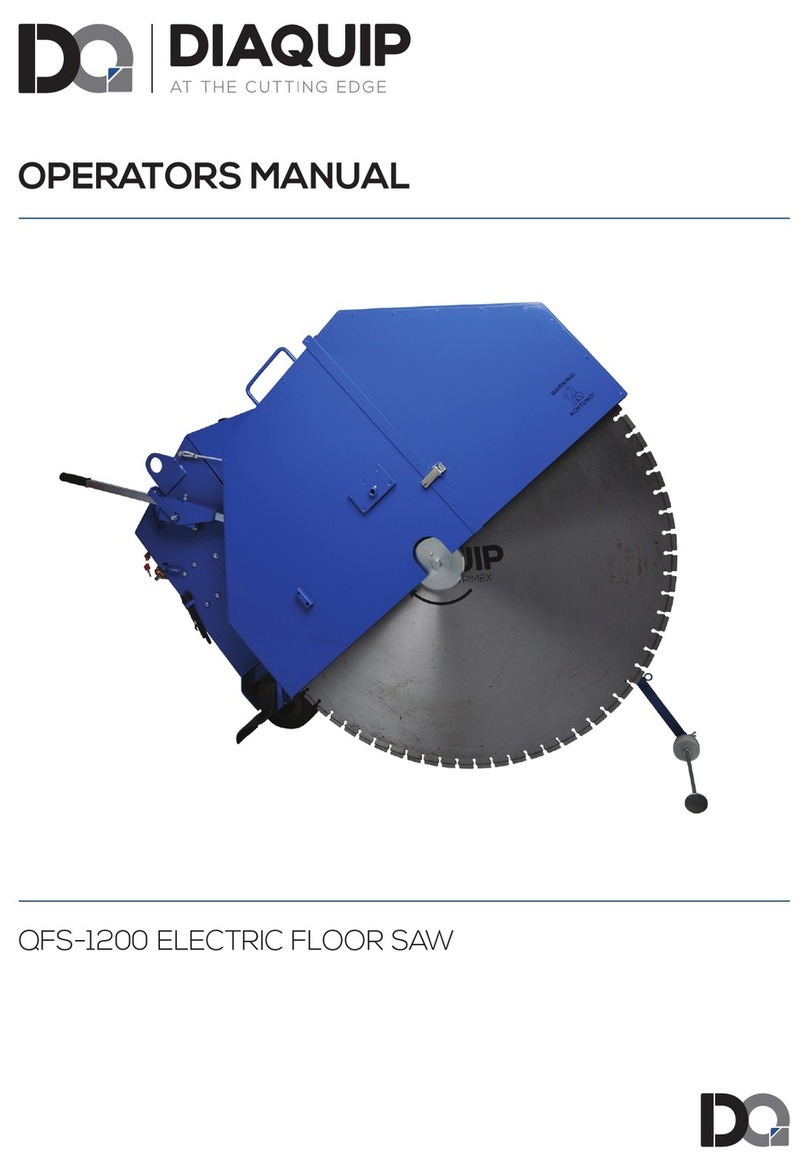 DIAQUIP QFS-1200 Operator's manual