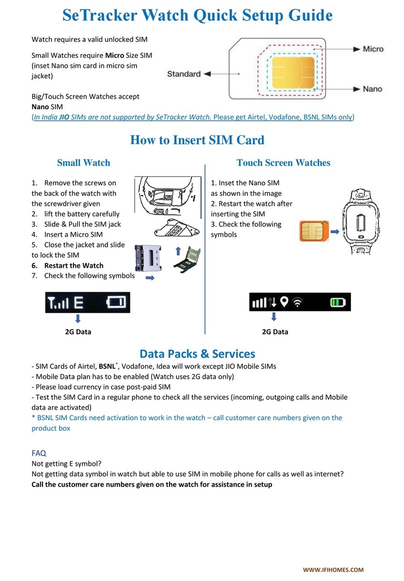 ifi SeTracker Quick setup guide