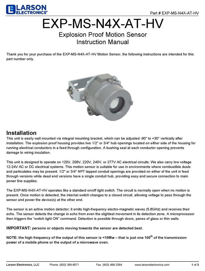 Larson Electronics EXP-MS-N4X-AT-HV User manual