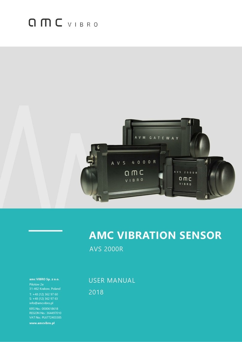 amc VIBRO AVS 2000R user manual