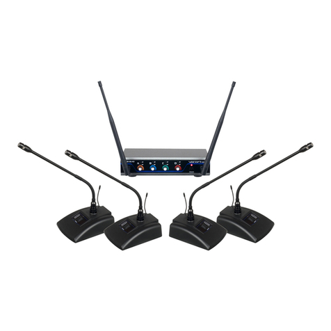 VocoPro Digital Quad Conference User manual