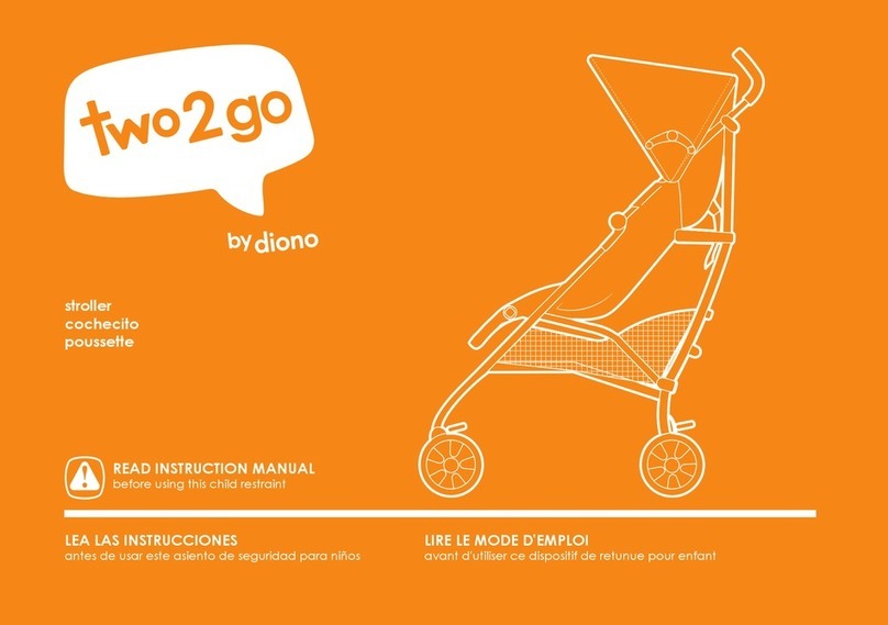 Diono two2go User manual