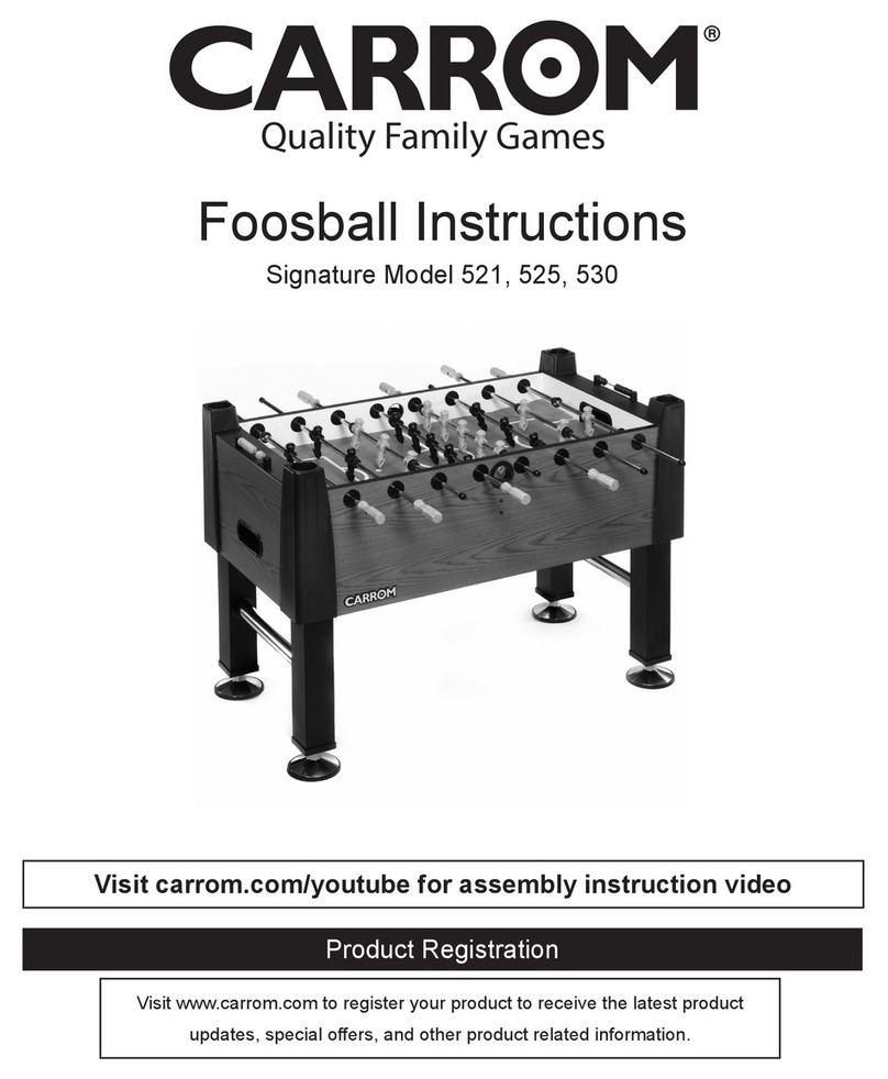 Carromco 521 instructions