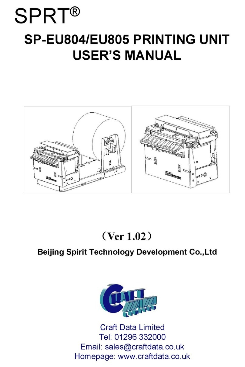 SPRT SP-EU804 User manual