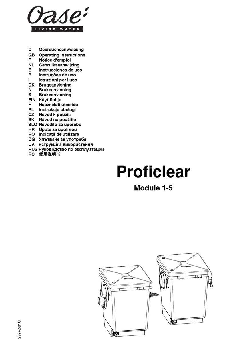 Oase Proficlear Module 5 User manual