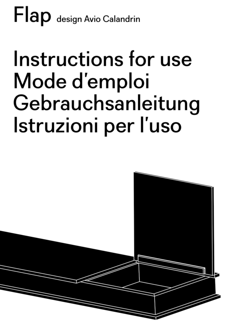 Sculptures Jeux Flap Instructions for use
