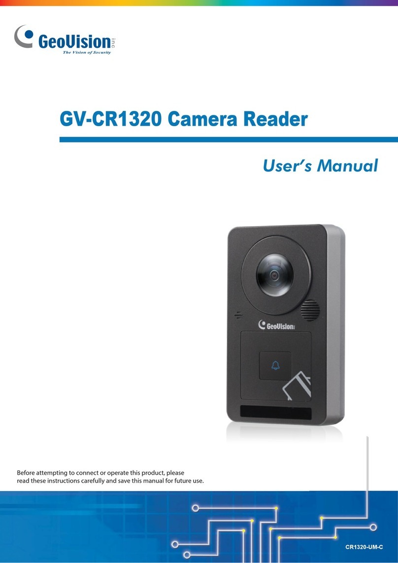 GeoVision GV-CR1320 User manual